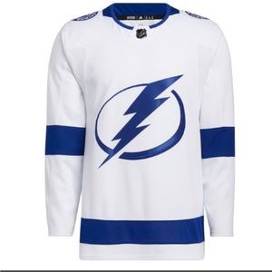 NWT Tampa Bay Lightning adidas ADIZERO Primegreen Authentic Away Jersey